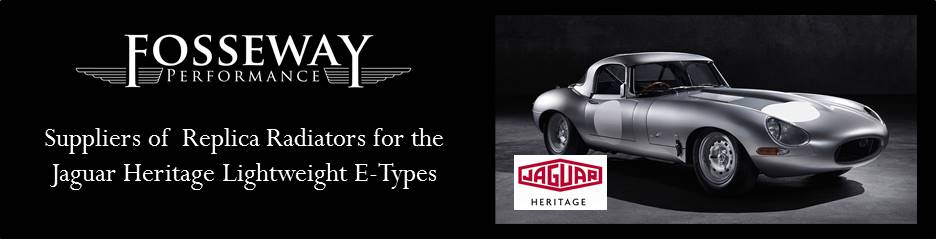 Jaguar Heritage Lightweight E-Types, car zero, Jaguar Heritage E-Type, Lightweight E-Type, Marston replica radiator, 3.8 e-type radiator